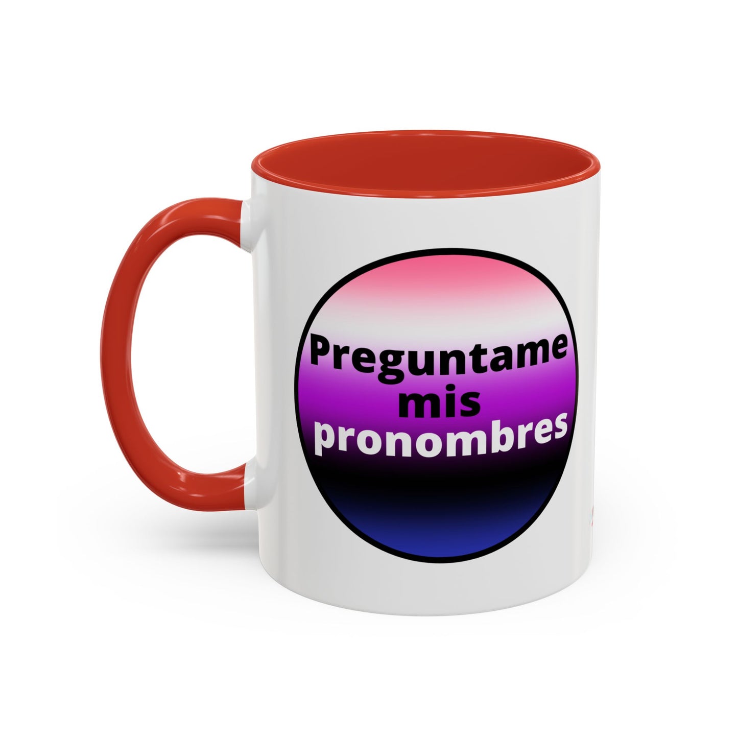 Preguntame mis Pronombres GenderFluid  Coffee Mug