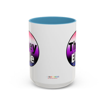 They / Elle Genderfluid Coffee Mug