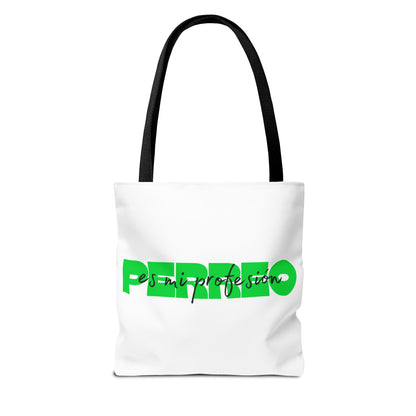 Perreo Es Mi Profesion Green Tote Bag