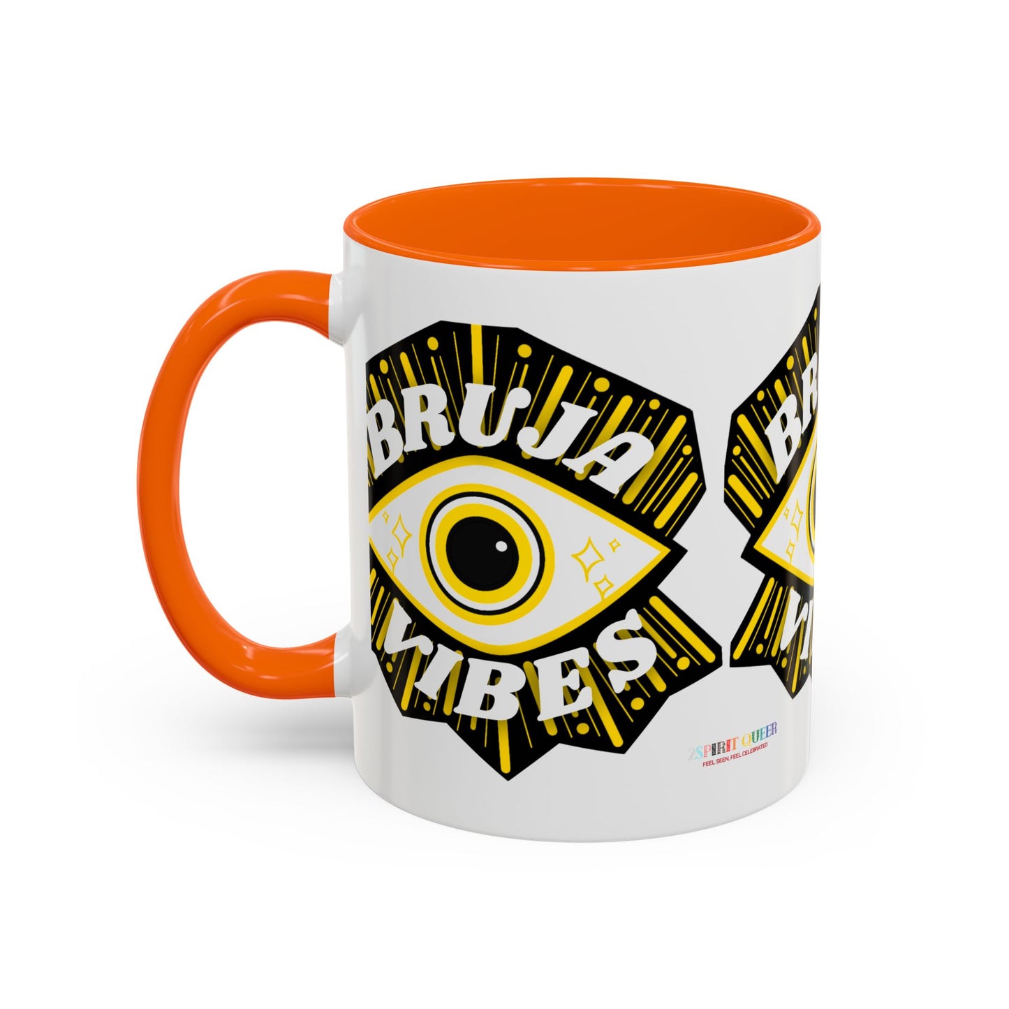 Bruja Vibes Outer Eye Accent Coffee Mug