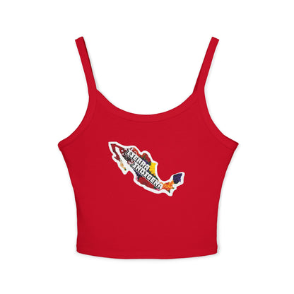 Tierra Indigena Dahlia Spaghetti Strap Tank Top