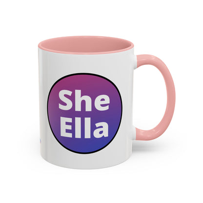 She/Ella Bi Coffee Mug