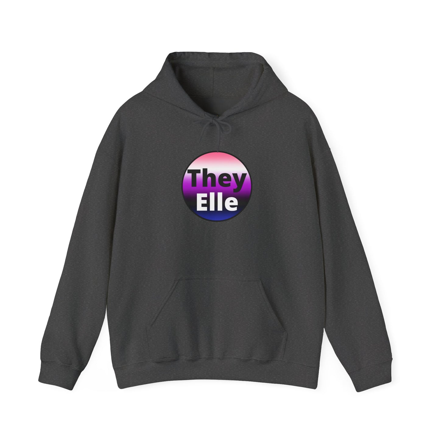 They / Elle Genderfluid Hooded Sweatshirt