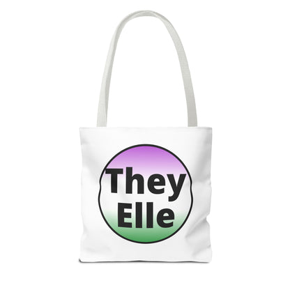 They/Elle - Gender NonConforming Tote Bag