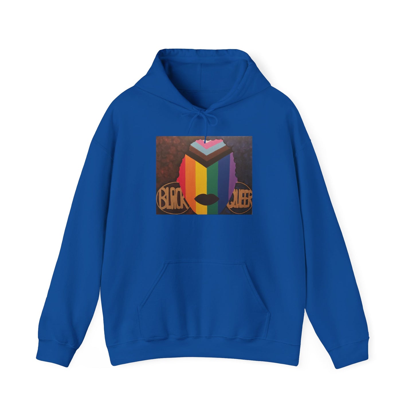 Black and Queer Hooded Sweatshirt