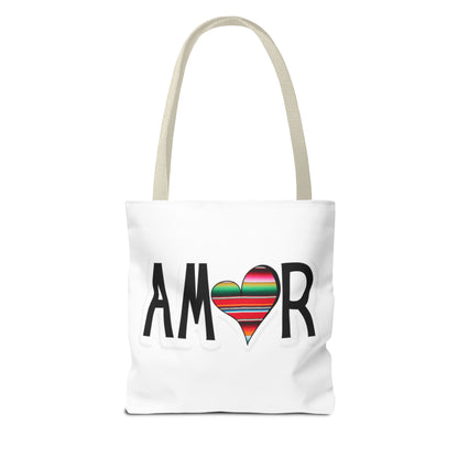 Amor Serape Tote Bag