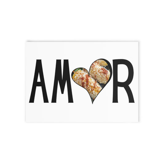 Amor Elote Greeting Cards