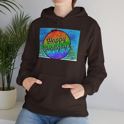 Happy Holigays Hooded Sweatshirt