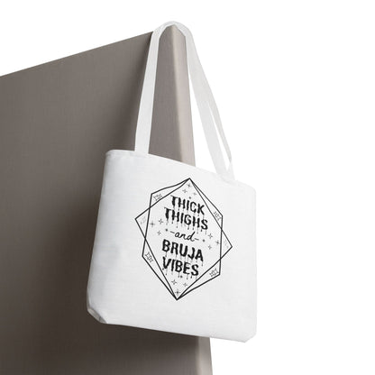 Thick Thighs Bruja Vibes Tote Bag