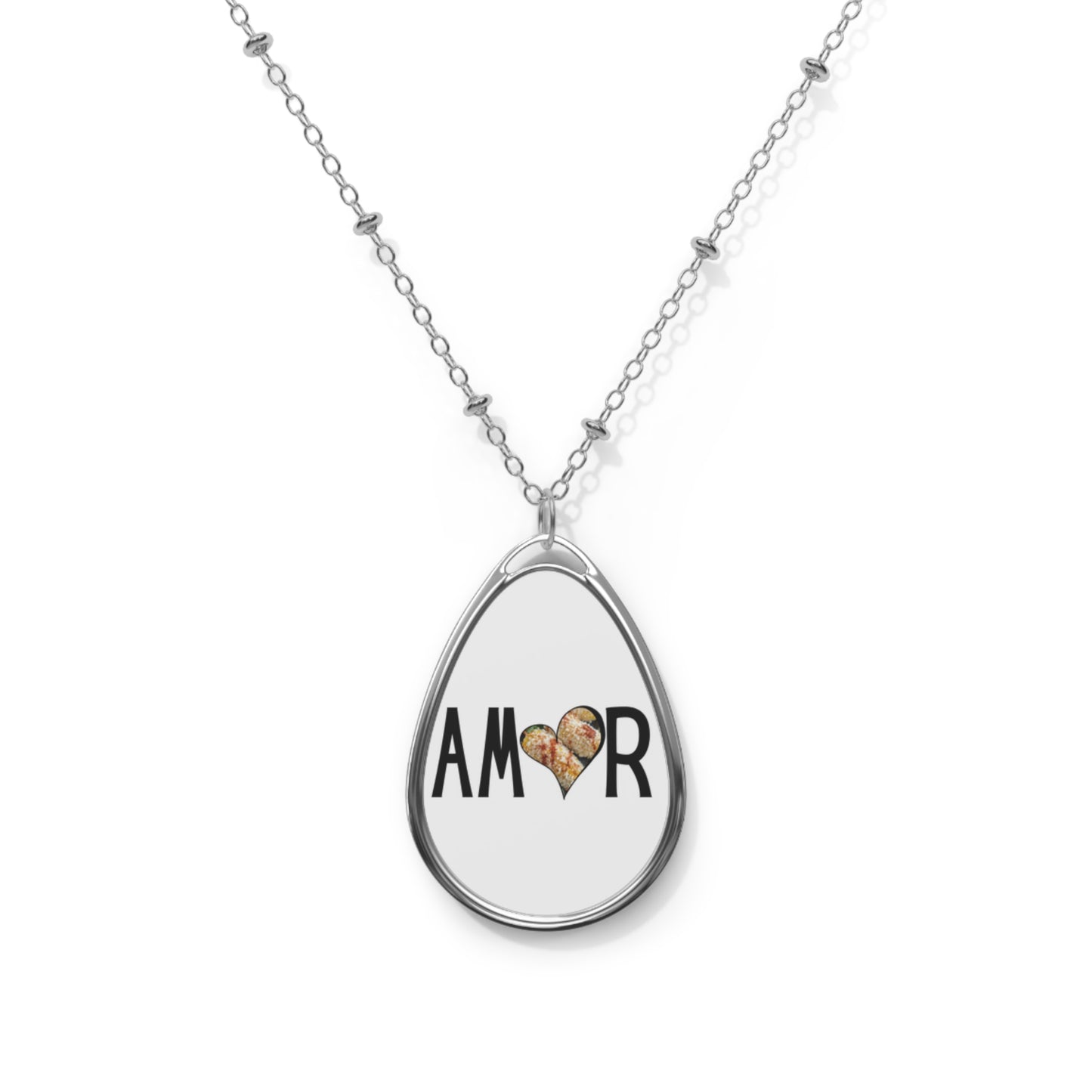 Amor Elote Oval Necklace