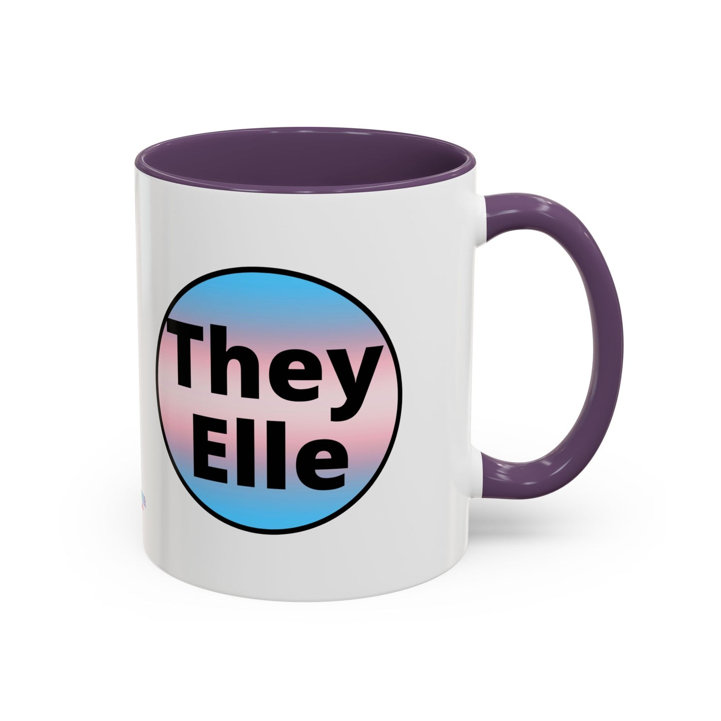 They / Elle Trans Coffee Mug