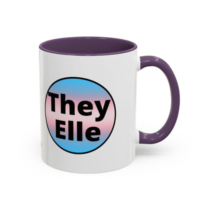 They / Elle Trans Coffee Mug