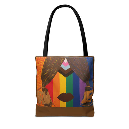 Brown and Queer Tote Bag