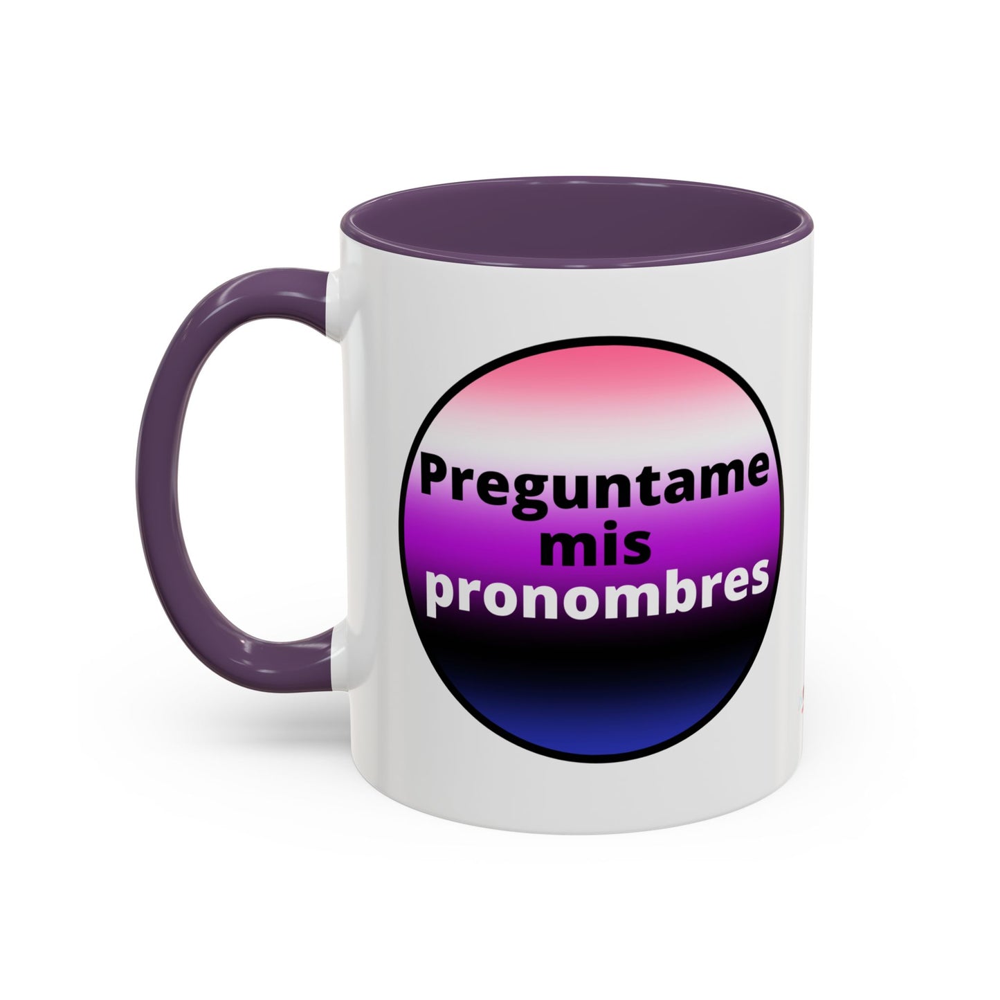Preguntame mis Pronombres GenderFluid  Coffee Mug