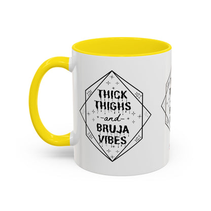 Thick Thighs Bruja Vibes Coffee Mug