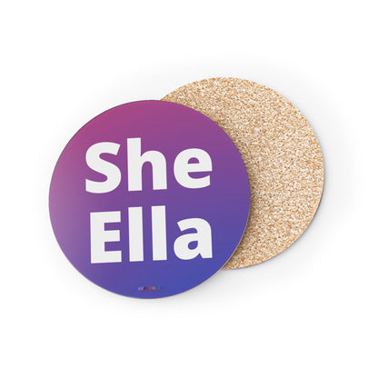 She / Ella Bi Coasters