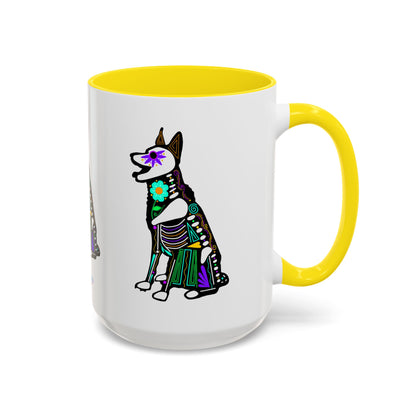 Dia de los Muertos German Shepard Coffee Mug