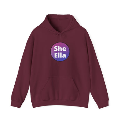She / Ella Bi Hooded Sweatshirt