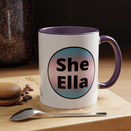She/Ella Trans Coffee Mug