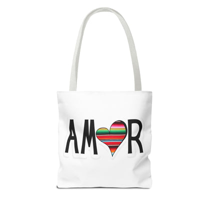 Amor Serape Tote Bag