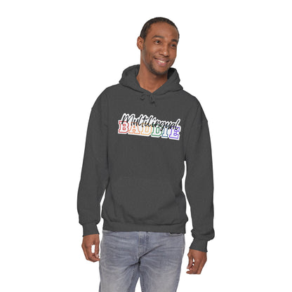Multilingual Baddie Hooded Sweatshirt