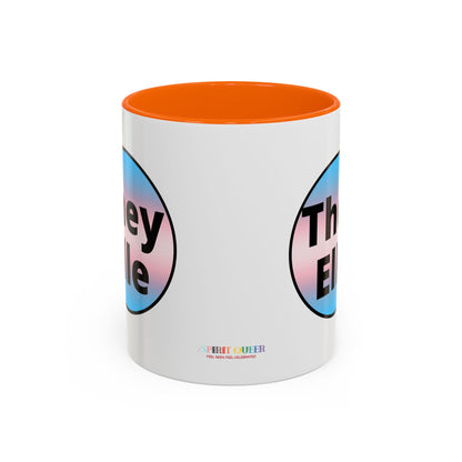 They / Elle Trans Coffee Mug