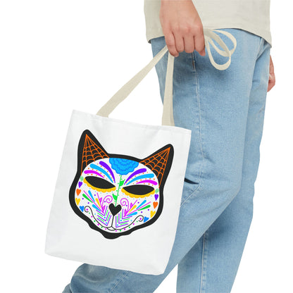Dia de los Muertos Cat Tote Bag