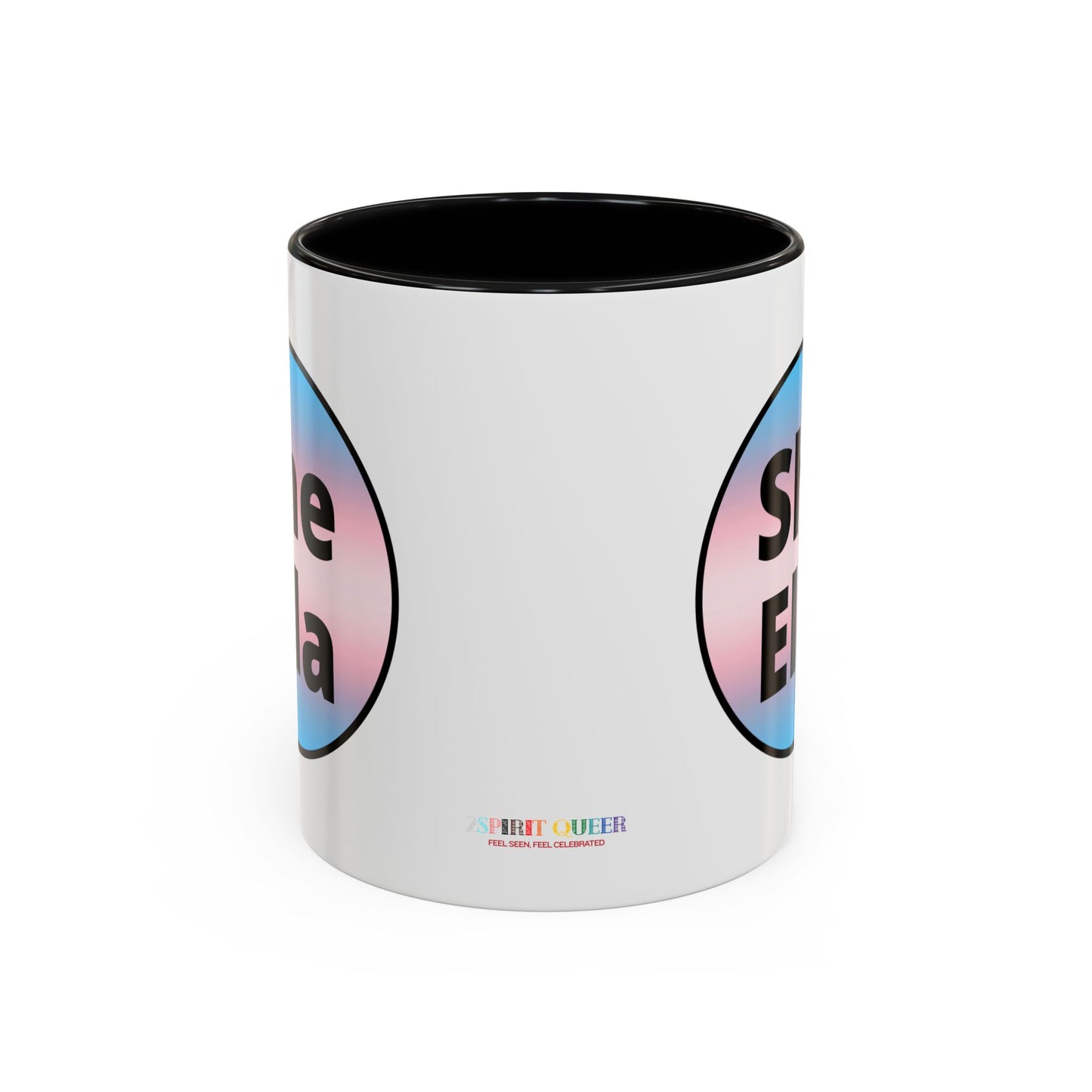 She/Ella Trans Coffee Mug