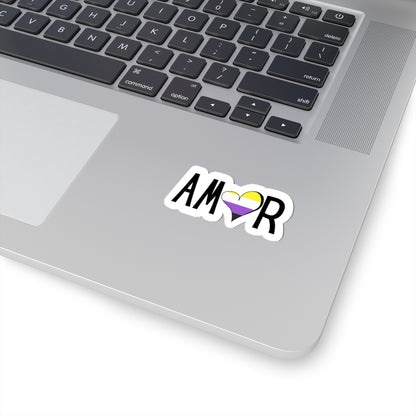 Amor Non Binary Kiss-Cut Stickers