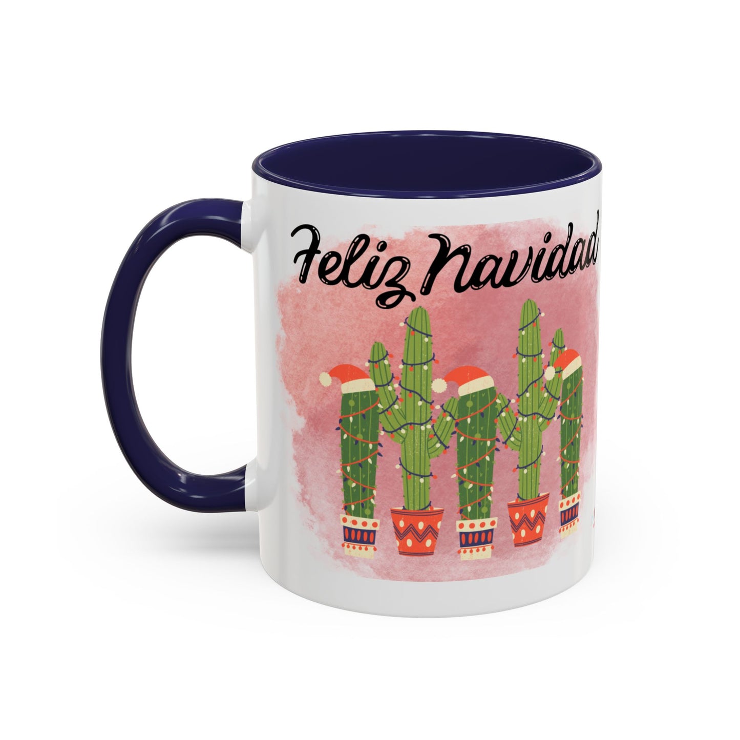 Feliz Navidad Cacti Coffee Mug