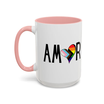 Amor  Inclusive Accent Coffee Mug