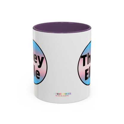 They / Elle Trans Coffee Mug