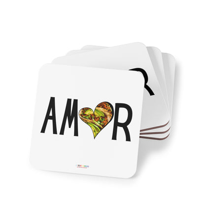 Amor Taco Coasters