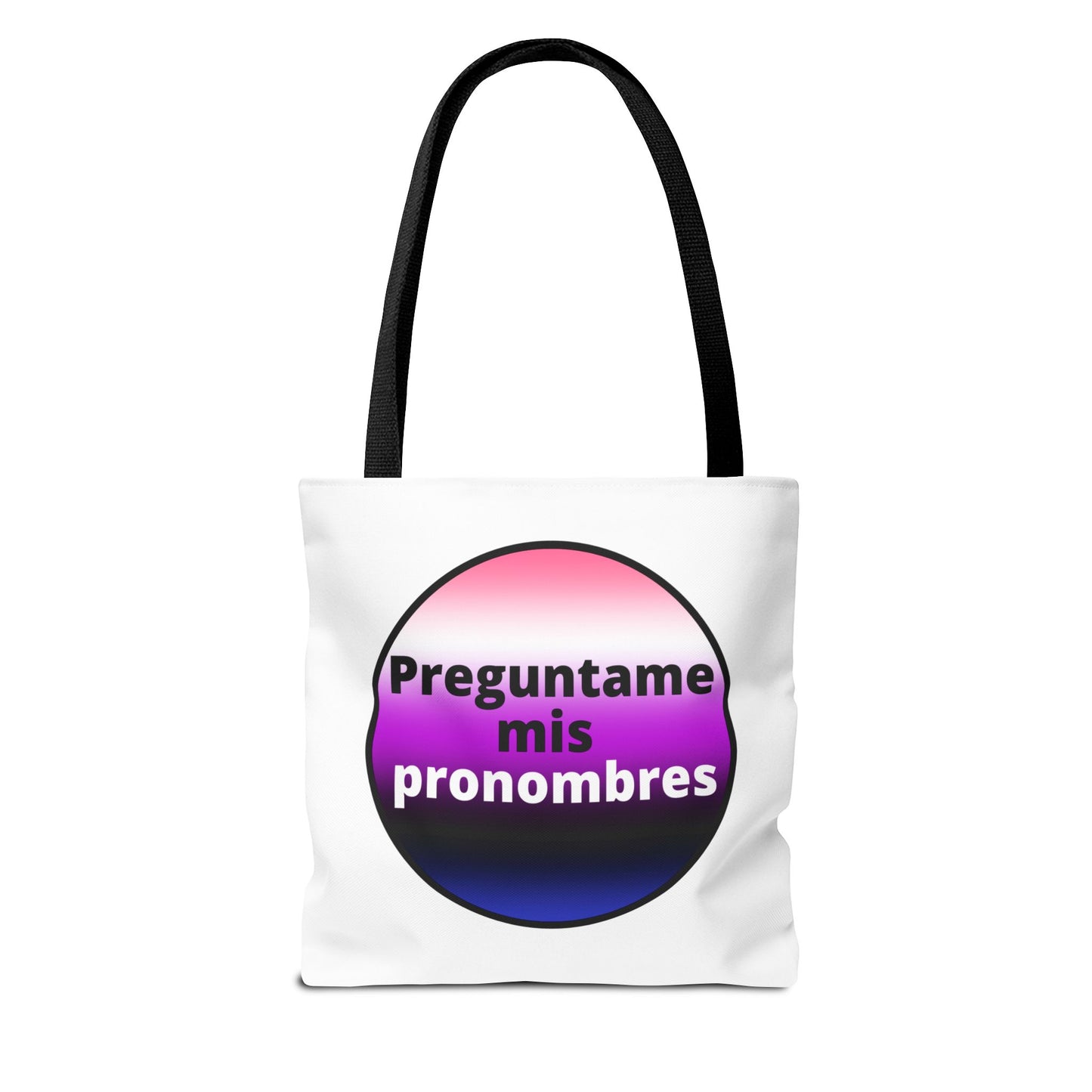 Preguntame mis Pronombres GenderFluid Tote Bag
