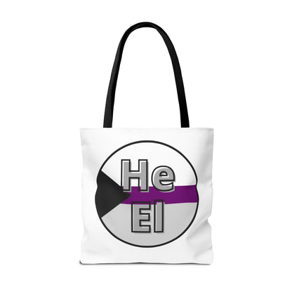 He/El Demi Tote Bag