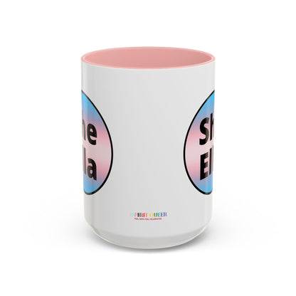 She/Ella Trans Coffee Mug