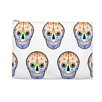 Queer Sugar Skull Accessory Pouch
