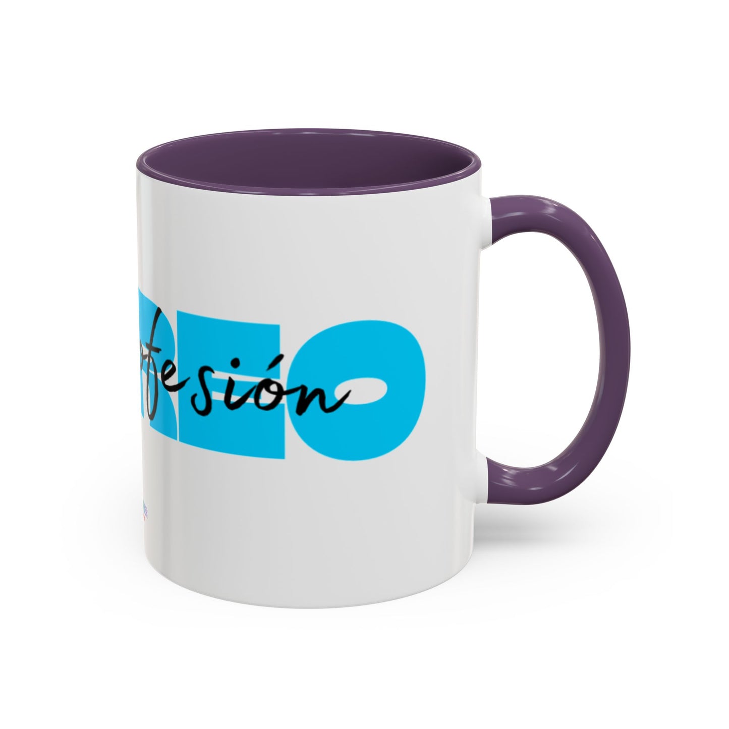 Perreo Es Mi Profesion Blue Accent Coffee Mug