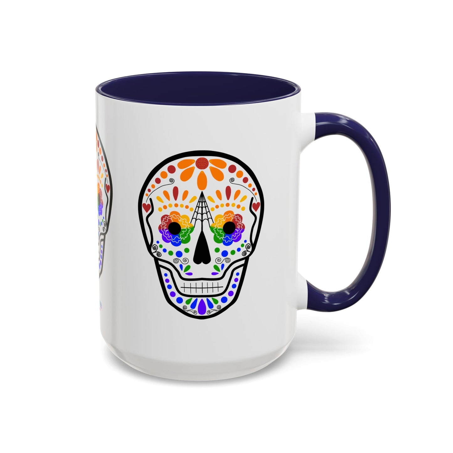 Queer Sugar Skull Coffee Mug