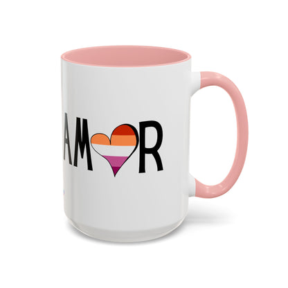 Amor Lesbian Coffee Mug