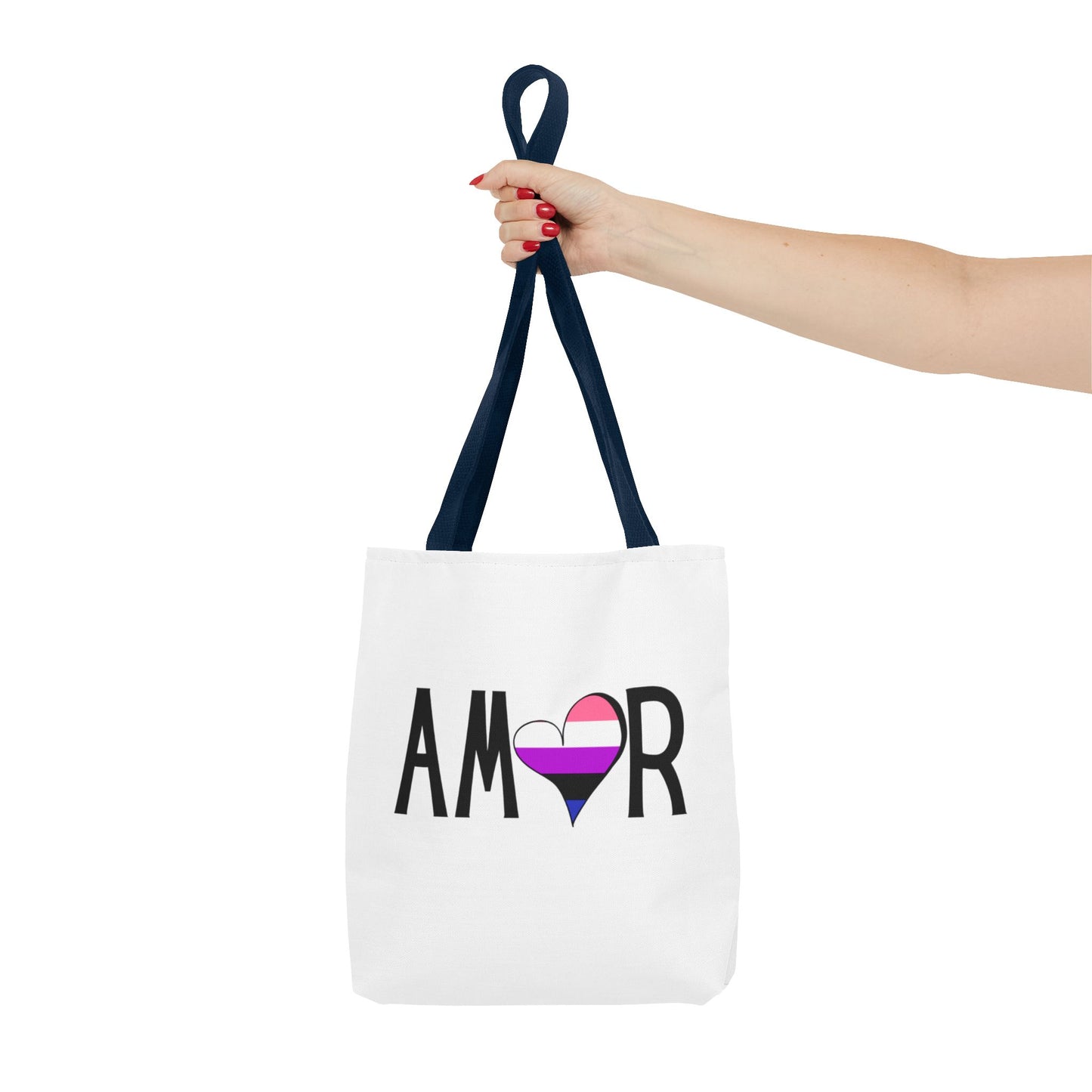 Amor Genderfluid Tote Bag