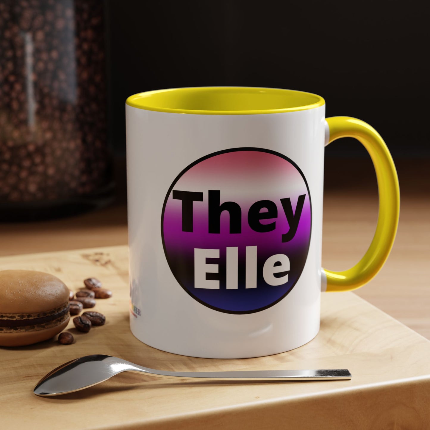 They / Elle Genderfluid Coffee Mug