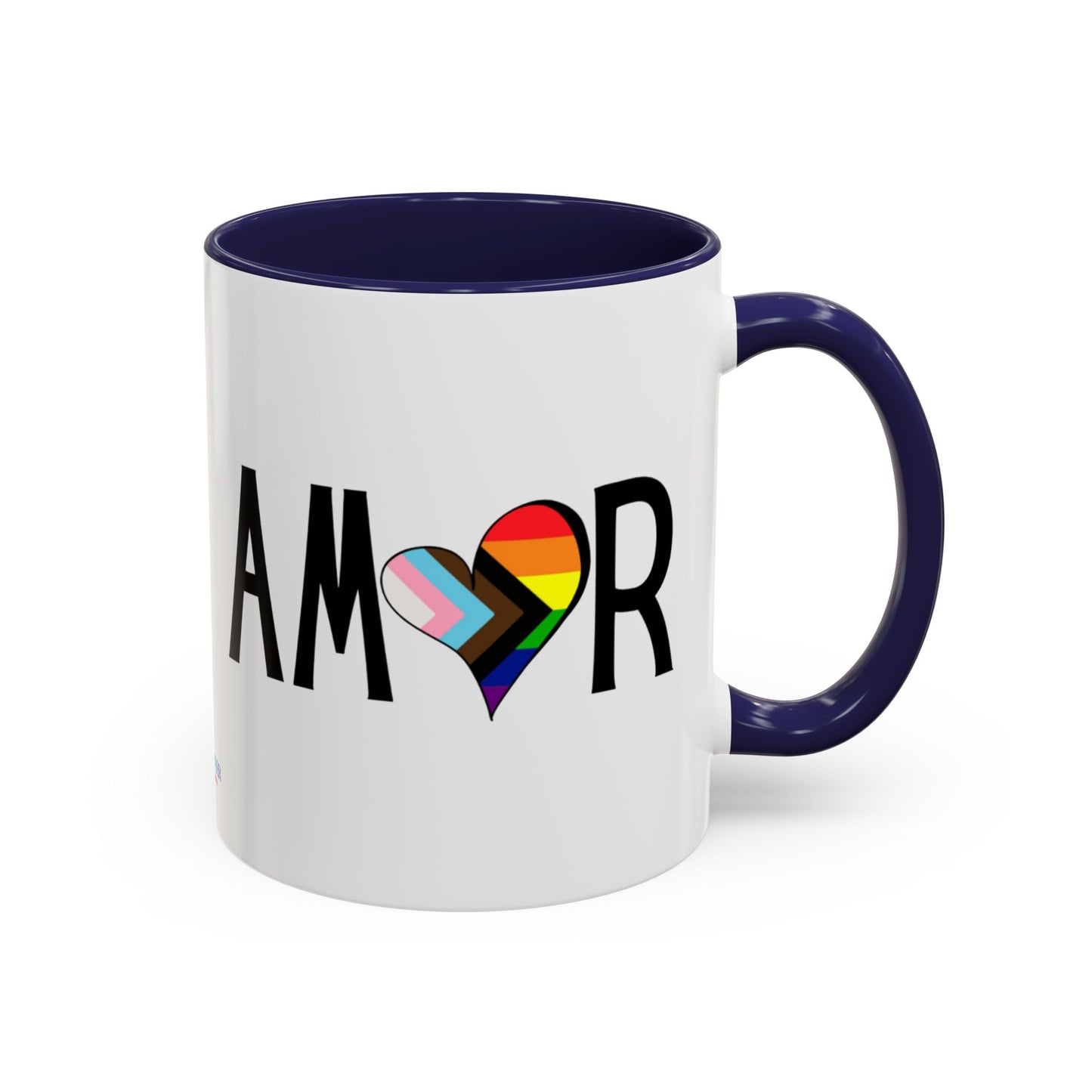 Amor  Inclusive Accent Coffee Mug