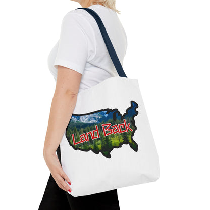 Land Back USA Tote Bag
