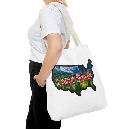 Land Back USA Tote Bag