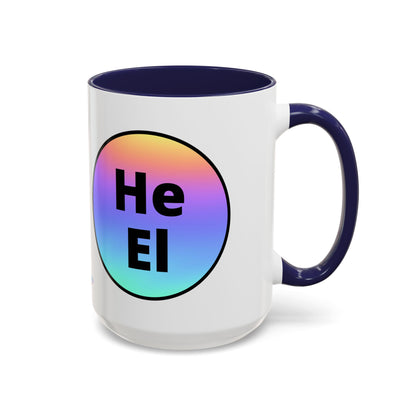 He / El Rainbow Coffee Mug