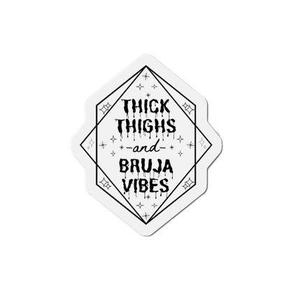 Thick Thighs Bruja Vibes Die-Cut Magnets