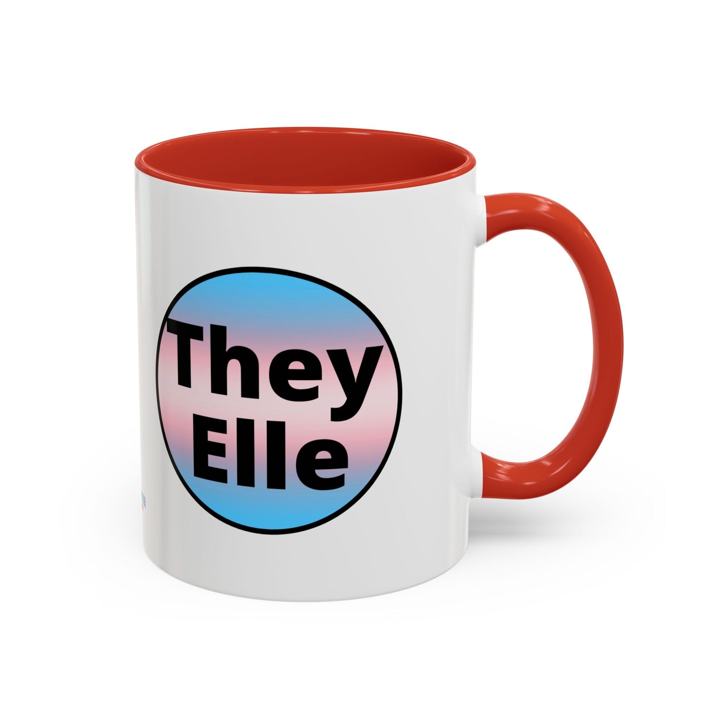 They / Elle Trans Coffee Mug