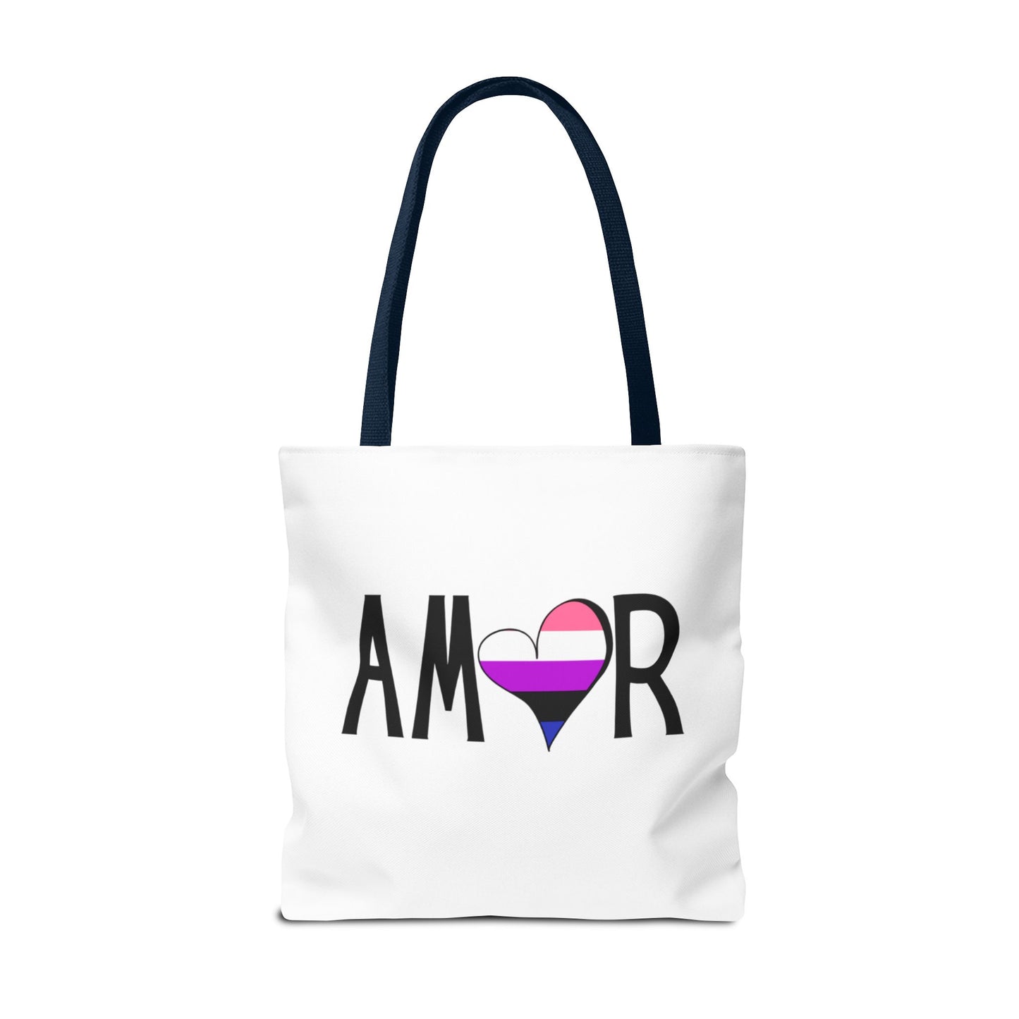 Amor Genderfluid Tote Bag