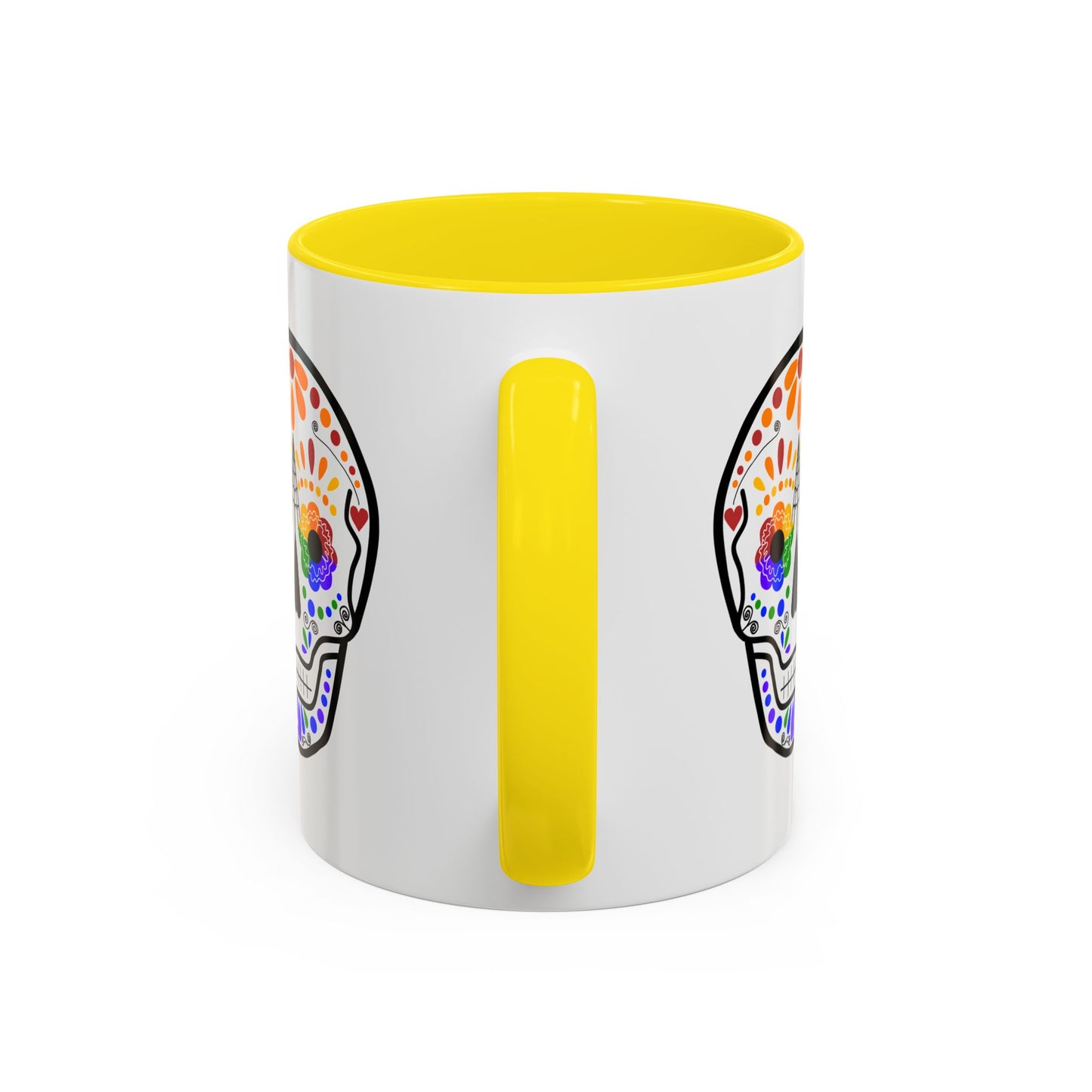 Queer Sugar Skull Coffee Mug